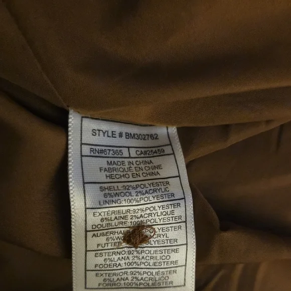 Steve Madden Beige Checkered Blazer - Picture 7 of 7